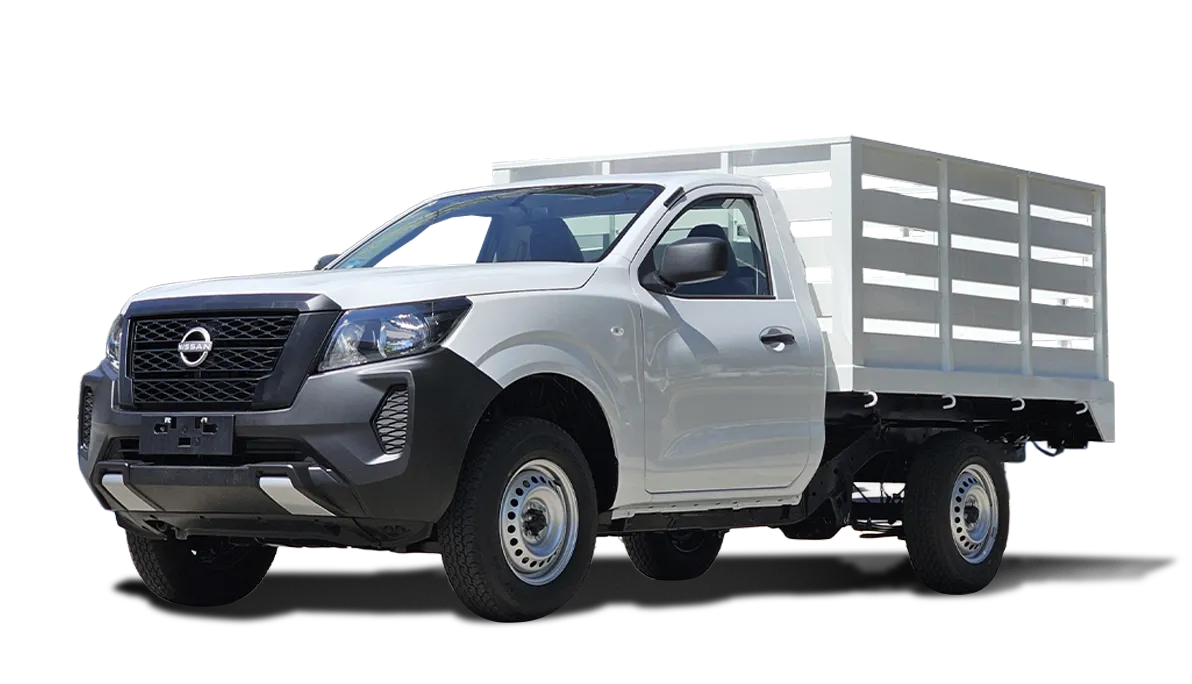 Camioneta pickup con redilas metálicas fabricadas por Industrias VICPE en Hermosillo Sonora